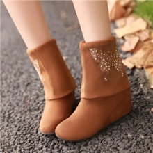 爆款冬新款女装鞋欧美时尚女装鞋保暖厚底雪地短女靴4689