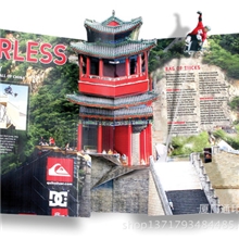立体书设计印刷，建筑立体书设计，楼盘立体书设计，风景立体书