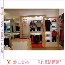 童装货架品牌内衣展示架展架精品展示柜童装展示柜服装展柜
