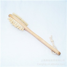 【沐浴刷系列】供应猪鬃毛长柄搓澡刷双面按摩刷洗澡刷