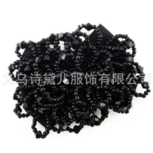 【厂家直销】诗黛儿时尚韩版手工串珠鞋花