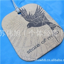 供应厂家直销多种规格优质服装挂牌吊牌PVC发夹卡吊牌