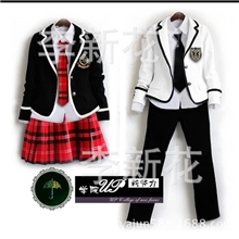 英伦学院派韩国日本校服韩版校服班服长袖秋冬女款男款制服外套装