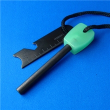 香港survive生存者大号夜光打火石多功能打火棒/户外生存取火器