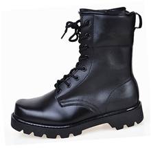 3515强人正品真皮男士中筒军靴批发男单靴沙漠靴军靴爆款男鞋