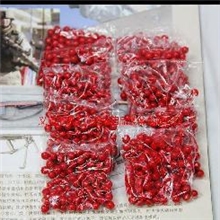 6MM硅胶高精密彩彩弹血弹真人CS装备玩具配件弹珠一包BB/0.6cm