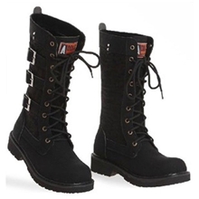 鑫意达经典复古风长筒靴男士高帮靴时尚潮流高筒靴爆款短靴