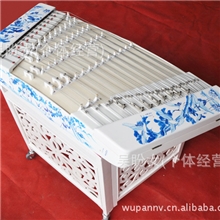 厂家直销专业仙鹤白色青花瓷402扬琴