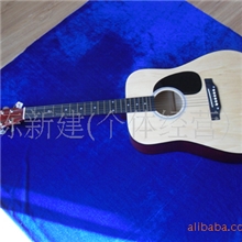 江苏百姓乐器批发供应优质本色41寸民谣吉他