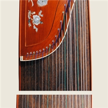 专业正品TX-003红檀嵌螺之喜鹊登梅连体古筝