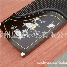 恒韵牌黑檀彩螺专业演奏筝