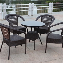 藤椅仿藤家具藤艺家具藤椅荼几三五件套户外庭院阳台休闲桌椅