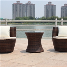 手工编藤家具户外休闲桌椅酒店大堂休闲区桌椅花园阳台户外桌椅