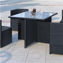 仿藤家具藤椅子荼几三五件套户外阳台家具咖啡厅酒吧桌椅