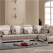 全年最畅销广东好货源厂家直销正品皮配布转角客厅沙发983