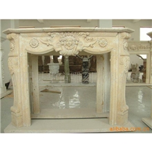 【专业品质】供应家庭摆饰大理石壁炉品质上乘经典石雕壁炉定做