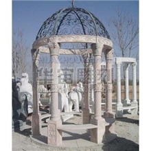 石雕大理石凉亭，户外亭子，公园凉亭