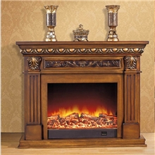 欧式壁炉实木雕花壁炉美式壁炉电壁炉仿真火装饰炉255