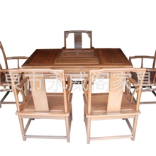 茶桌实木仿古中式大茶桌茶台明清家具功夫茶桌