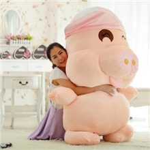 正版麦兜猪麦兜公仔猪猪毛绒玩具抱枕娃娃女生创意礼品