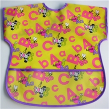 外贸安全无味防水PEVA反穿衣罩衣罩衫喂饭衣