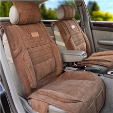 热销推荐时尚美观刺绣设计精品亚麻汽车坐垫六件套华丽尊贵