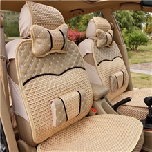 精品丹尼皮冰丝汽车坐垫四季通用车垫凉垫尼桑大众比亚迪坐垫