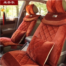 特价促销供应米奈尔新浪潮舒适柔软天鹅绒汽车坐垫8件套（图）