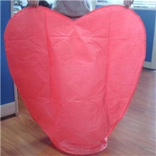 限时特价促销孔明灯批发厂家直销许愿灯心形天灯安全型批发