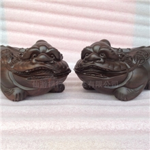 黑檀皮丘动物貔貅高级工艺品礼品批发黑檀木厂家直销