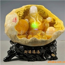 厂家直销仿玉喷泉招财用品财源滚滚镇宅用品