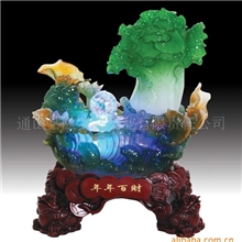 厂家直销仿玉喷泉风水球招财用品年年百财