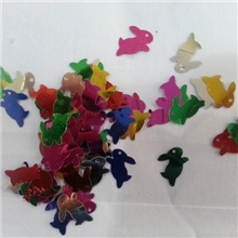 厂家直供环保复活节PVC亮片PET亮片