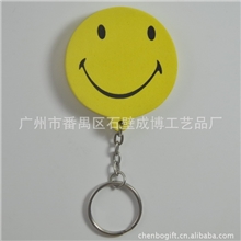 专业生产笑脸钥匙扣EVA漂浮钥匙环广告EVA锁匙圈