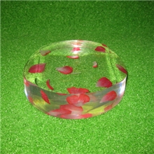 创意产品底座商务展示底座水晶胶漂浮花瓣