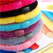 质感舒适不缠发发圈发绳棉质发圈百搭多色