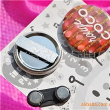 厂家直销马口铁磁性胸章