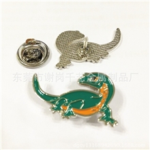 动物金属恐龙徽章胸章滴油五金合金东莞厂家定做订制制作生产