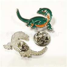 动物金属恐龙胸章滴油图案五金合金东莞厂家定做订制制作生产