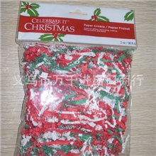 圣诞纸丝-礼品盒避震填充物-拉菲纸草-高档礼品填充