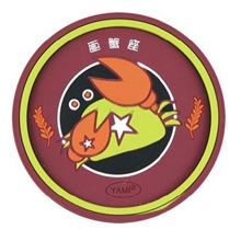 厂家外贸单杯垫定制质量最好隔热软胶杯垫发货快可印制图案杯垫