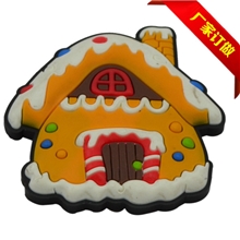 家居礼品定制厂家直销采用环保材质符合出口标准小房子冰箱贴批发