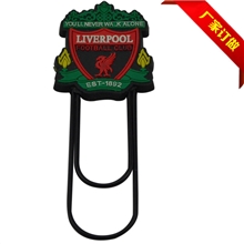 塑胶礼品厂家直供创意书签批发环保pvc软胶发货出口标准书签定做