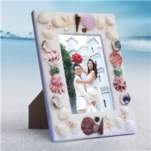 实木相框沙贝相框摆件海洋沙滩元素系列婚纱写真集sa-0025寸