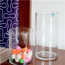 【厂家直销】1530直筒插花透明花瓶简约现代玻璃花瓶