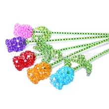 /情人节最佳礼物/串珠玫瑰花/亚克力玫瑰花，手工玫瑰花