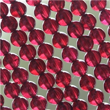 石榴石批发特级酒红石榴石半成品6mm石榴石精品酒红石榴石散珠