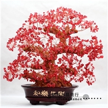 鹏塬水晶树招财树摇钱树发财树开业礼品办公家居装饰