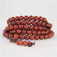 厂家批发精美印度小叶紫檀佛珠手链手串8mm108颗男女款金丝同