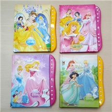 卡通50K按键密码日记本/密码本/锁本公主